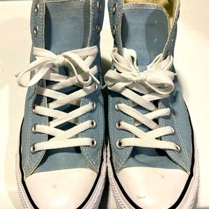 Baby blue converse